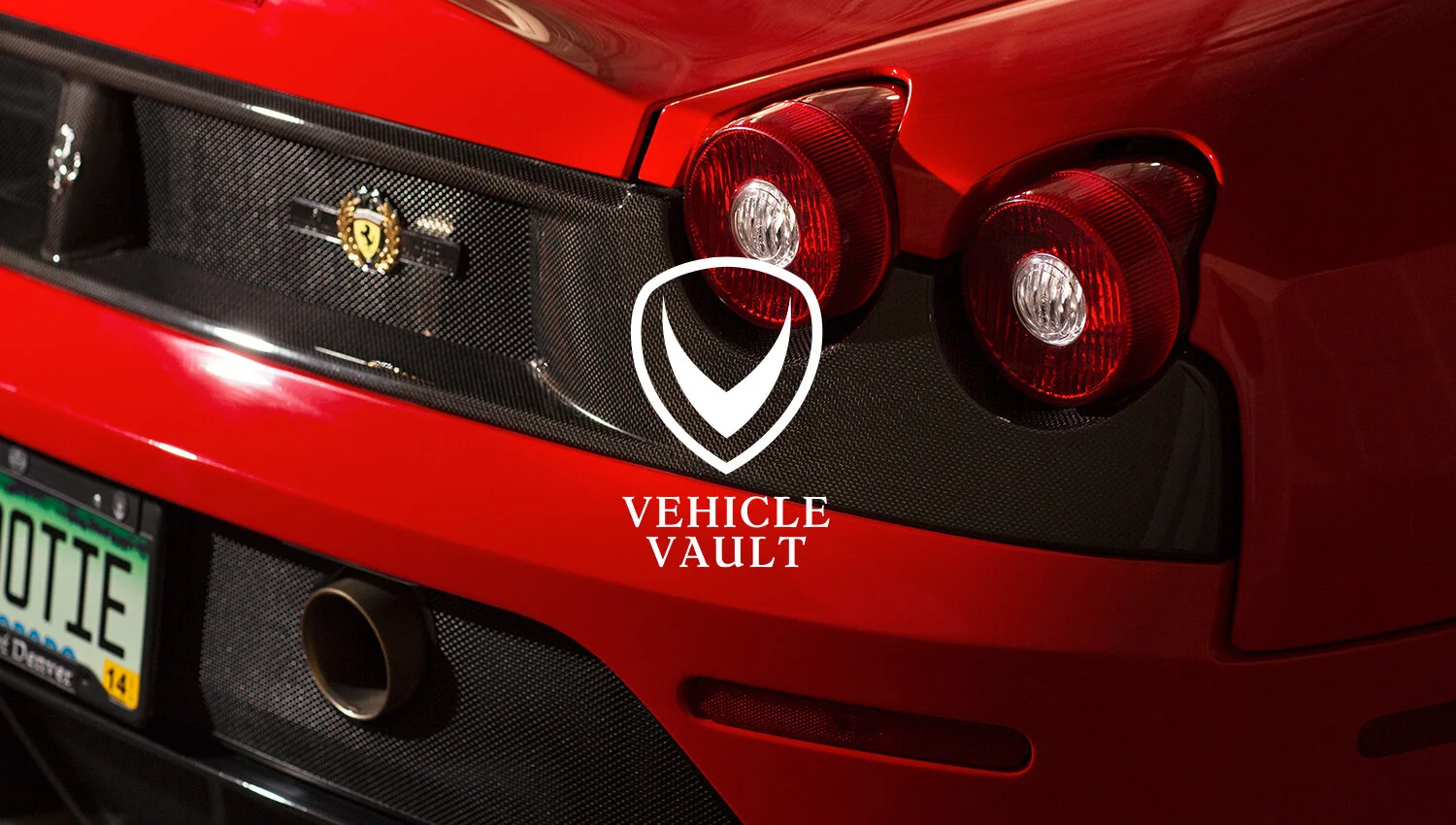 Vehicle Vault Logo and Specialty Car