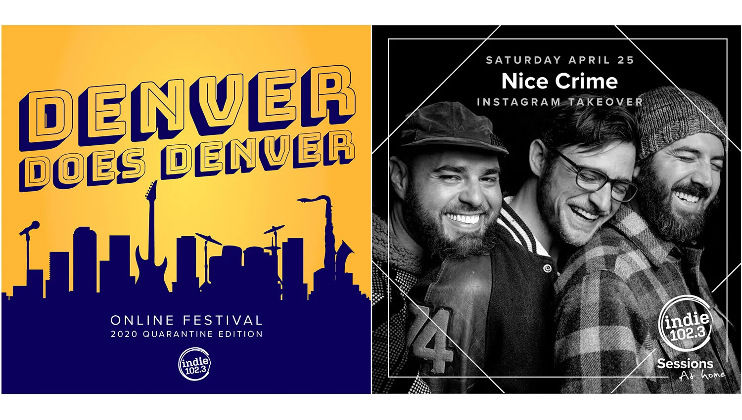 Indie 102.3 Virtual Events