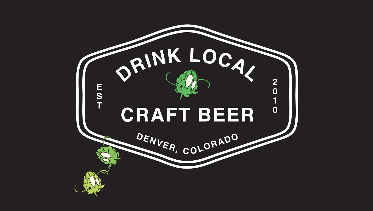 Drink Local T-Shirt Design