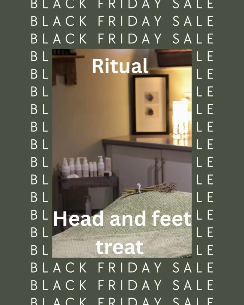 Reminder our Black Friday offers and still available, 
10% off our head and feet treatment in the retreat 
20% off gift vouchers bought online only 
Grab an amazing deal while you still can ✨

#blackfriday #blackfridayoffer #offer #beautyretreat #bea