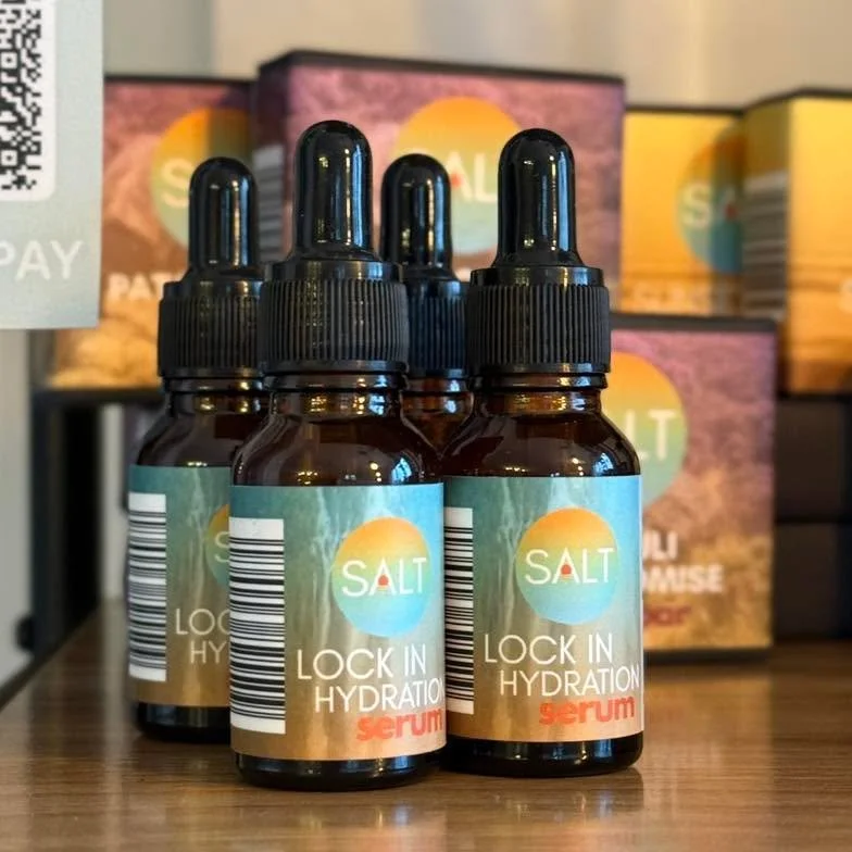 We stock some of the lovely Salt products in our reception area 🌊🌎

Natural products that combined the earths elements to bring you back to nature and encourage being in a grounded state 
Offering a range of bath salts, body butters and more to bri