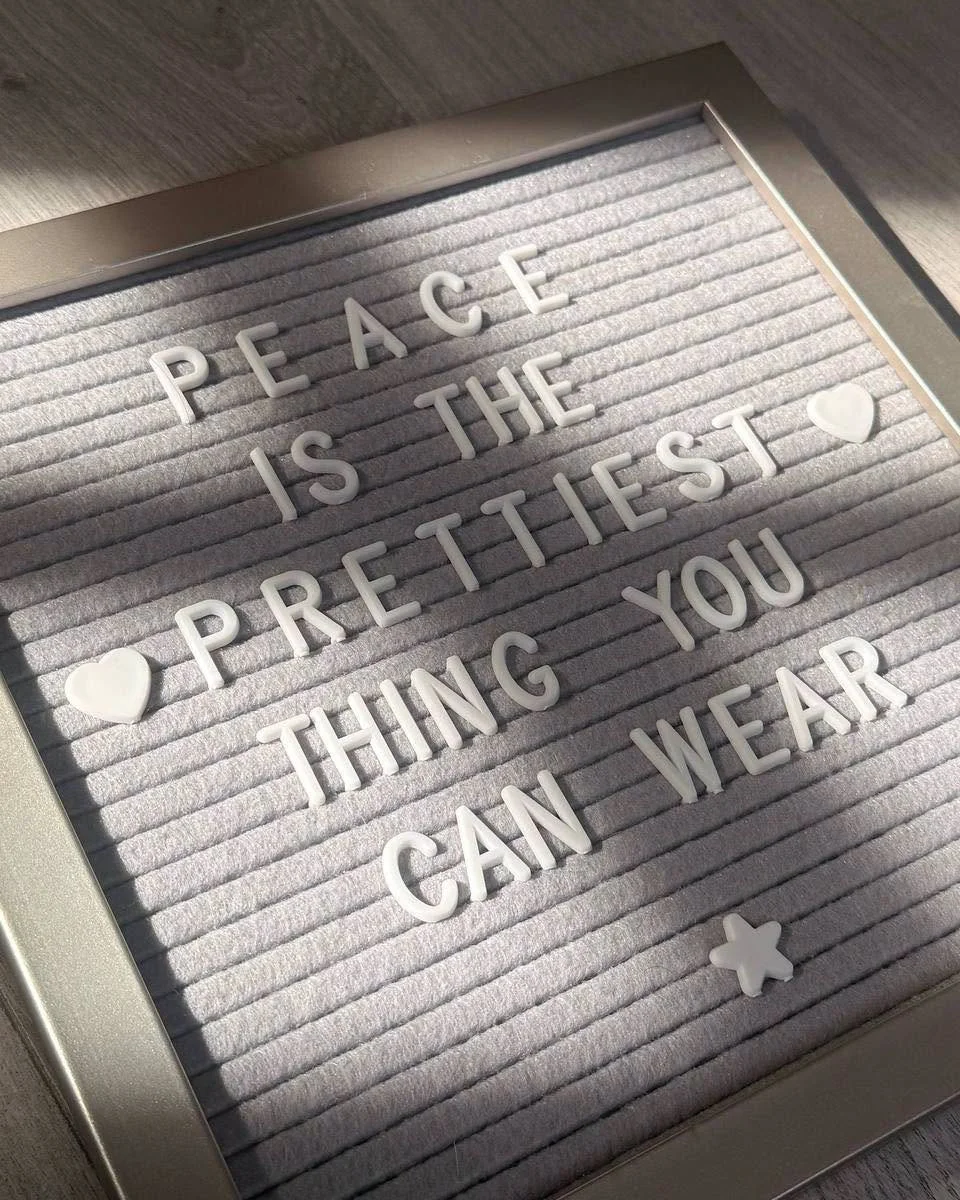 Peace is pretty ✨🌿

#quote #quoteofthesday #beautyretreat #beautysalon #quotes #wellness #happiness #collingham #beauty