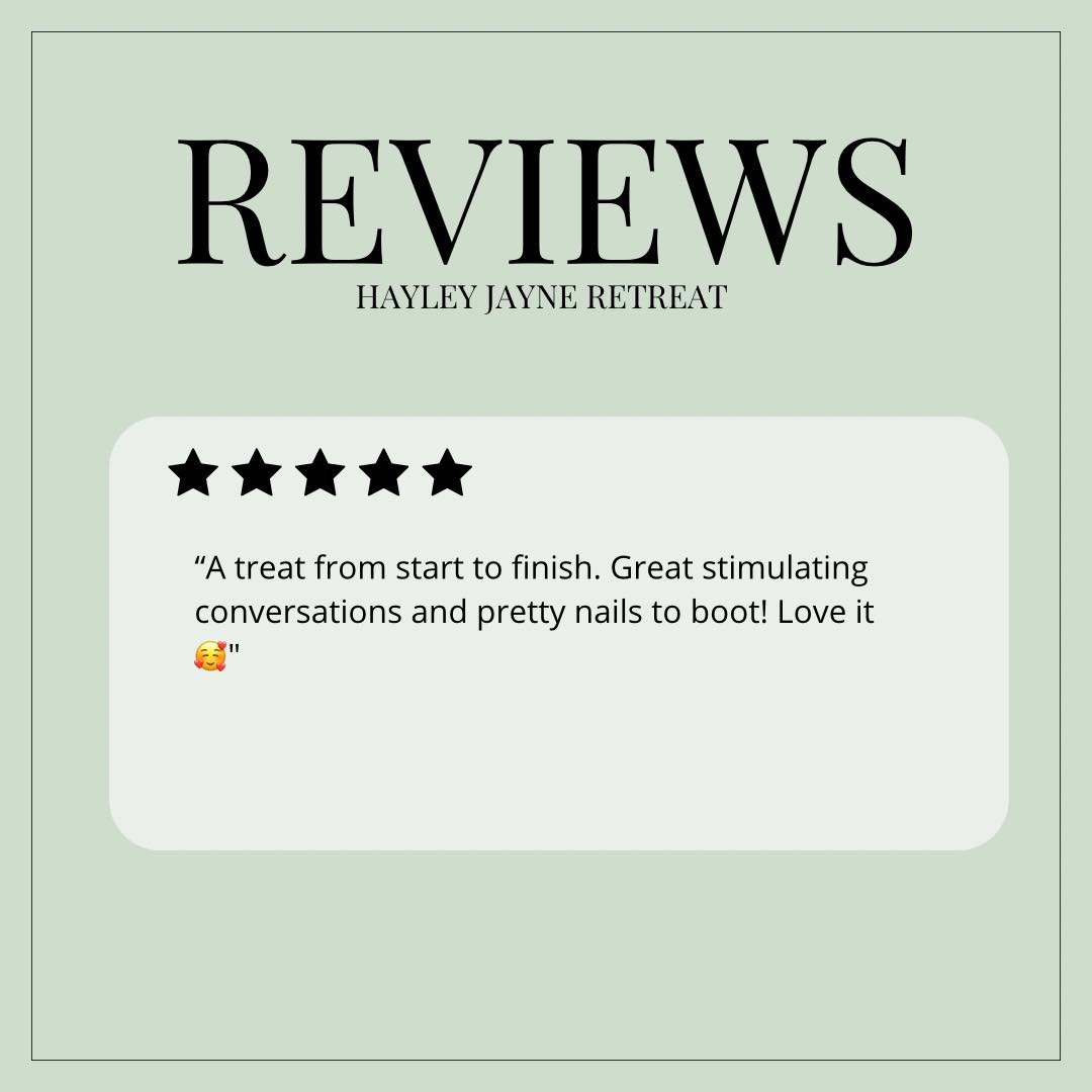 Nails and a chat, what more can you need? 🌿

#beauty #beautyretreat #salon #hayleyjayne #collingham #review #wellness