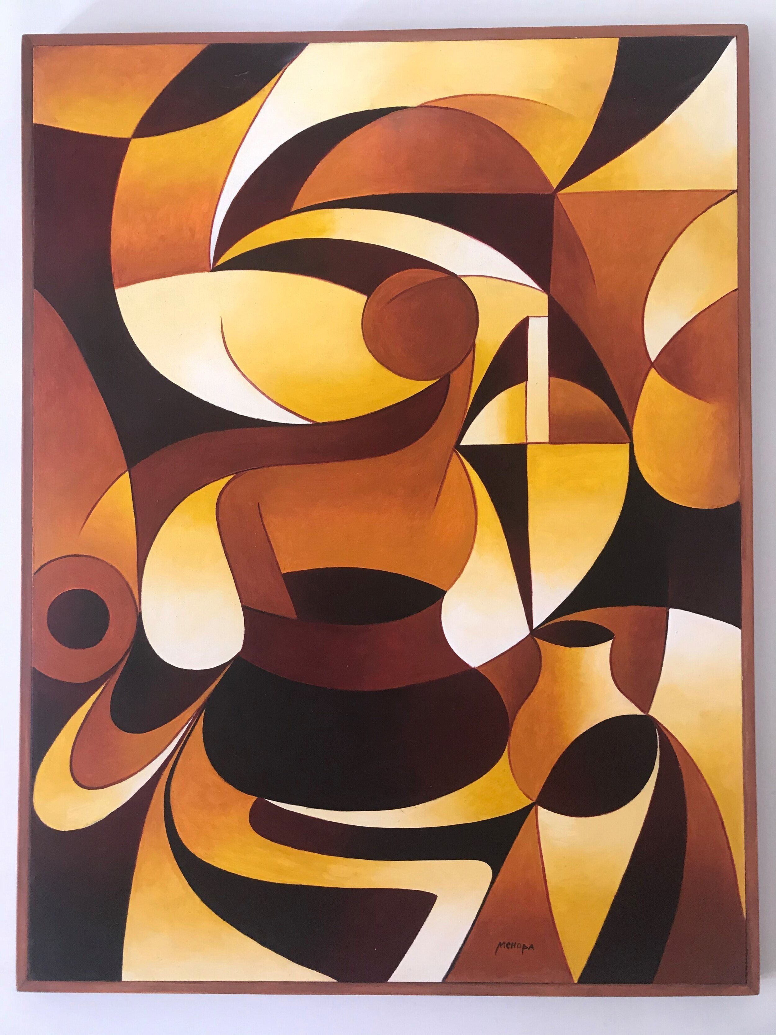 Tingatinga 1 - 48"X37" - Unknown from Tanzania - FOR SALE