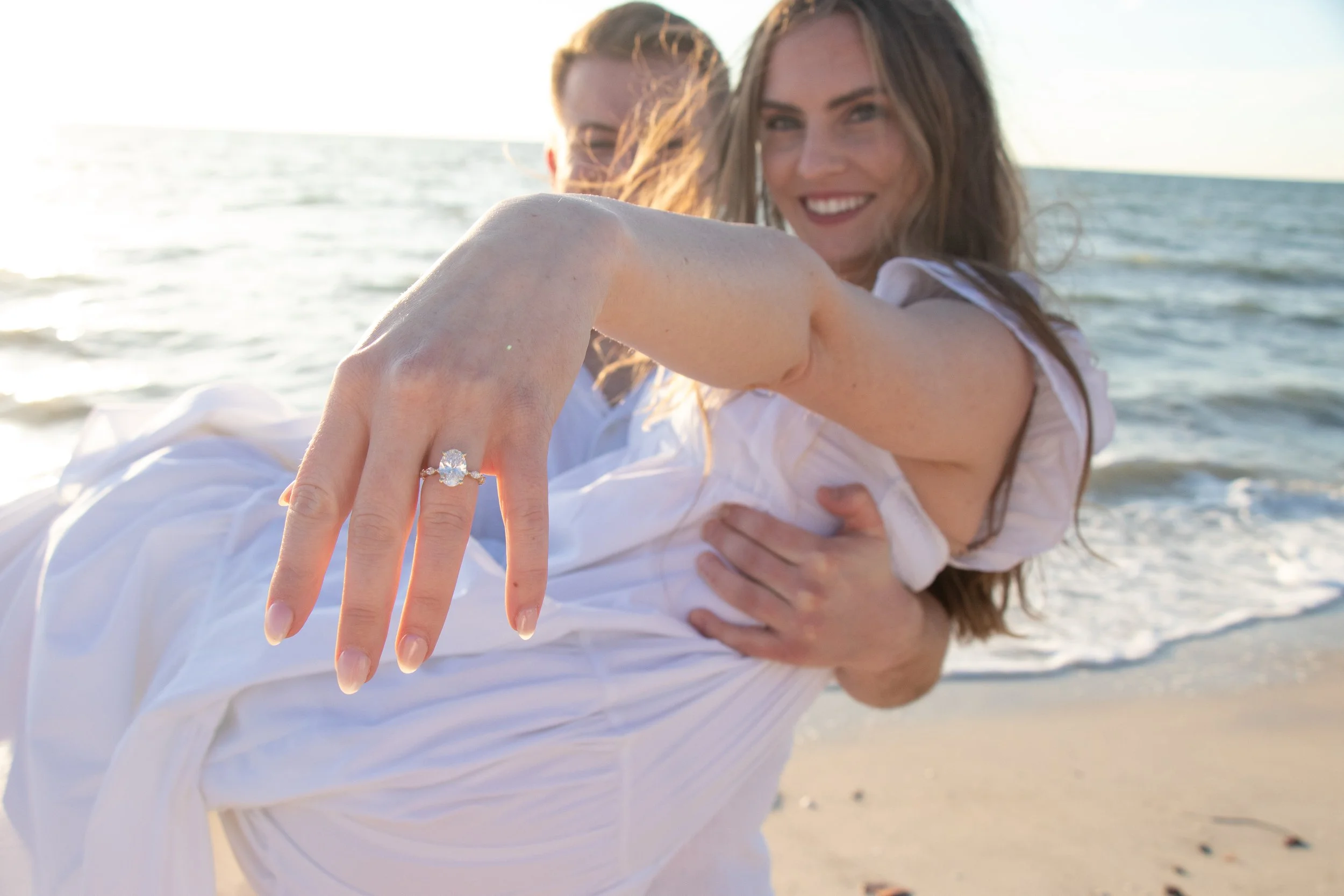 Engagement photography in Naples
