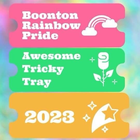 Are you looking for a way to support Boonton Rainbow Pride and have the chance to win amazing prizes? 

Then our 2023 Tricky Tray is the event for you! 

The best part &hellip; you can buy tickets online or in person and you don&rsquo;t have to be pr