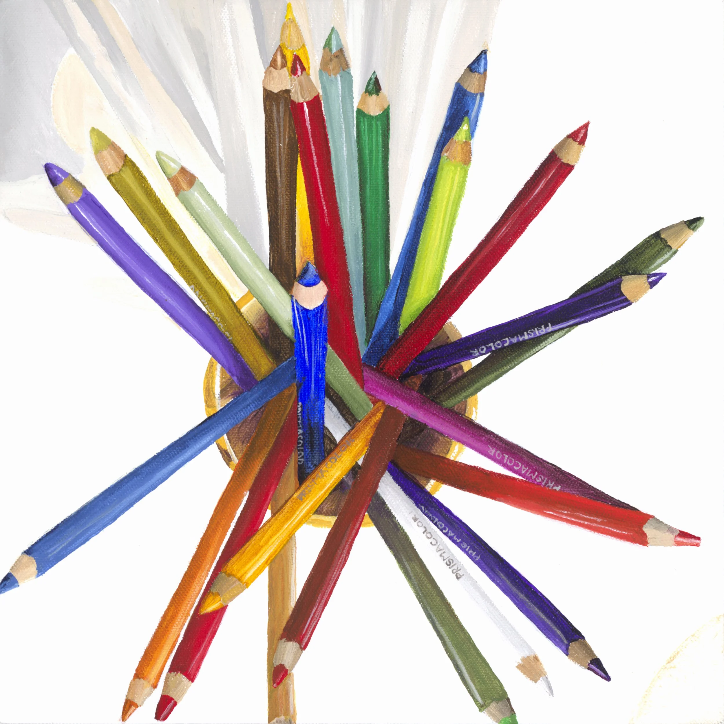 "Colored Pencils"
Acrylic in Canvas
12 x 12"
$220