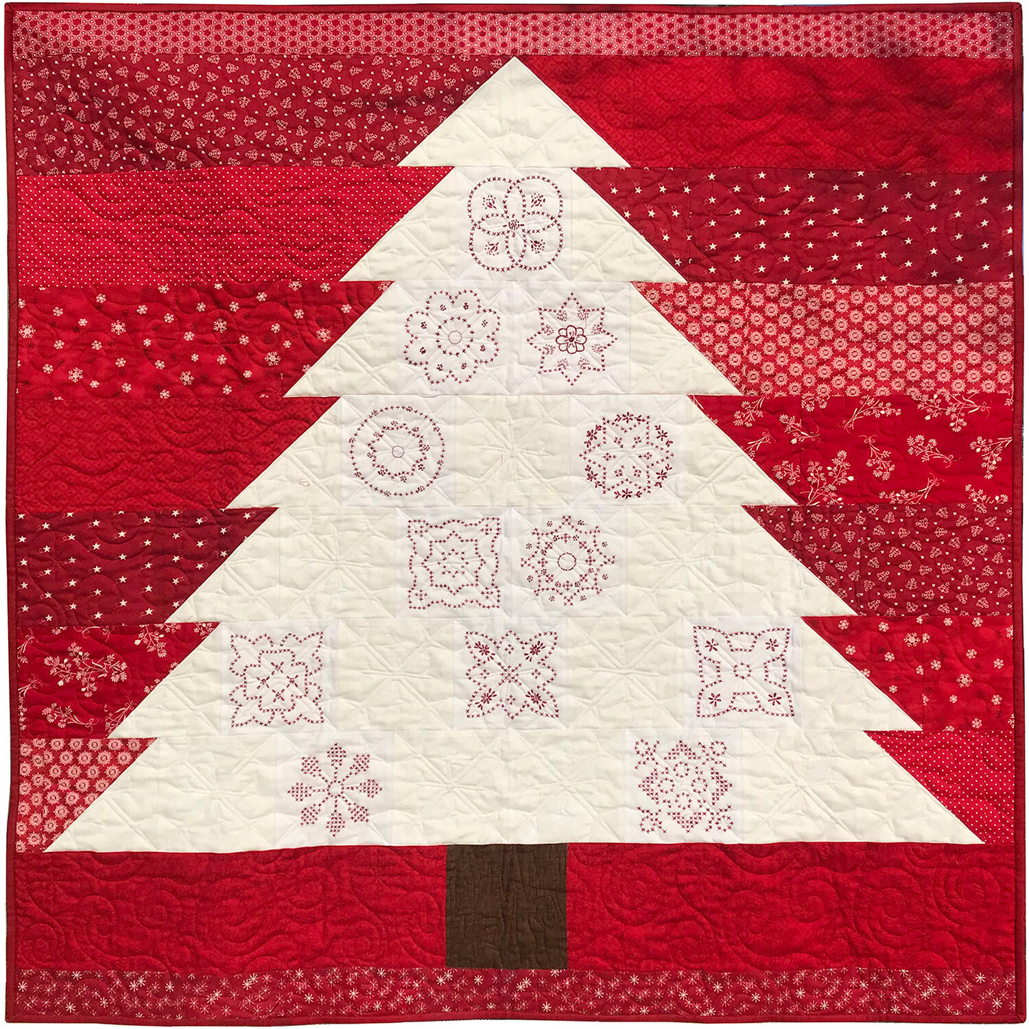 Presencia Floss Variegated and Metallic Floss — Redwork Plus/Scarlet Today