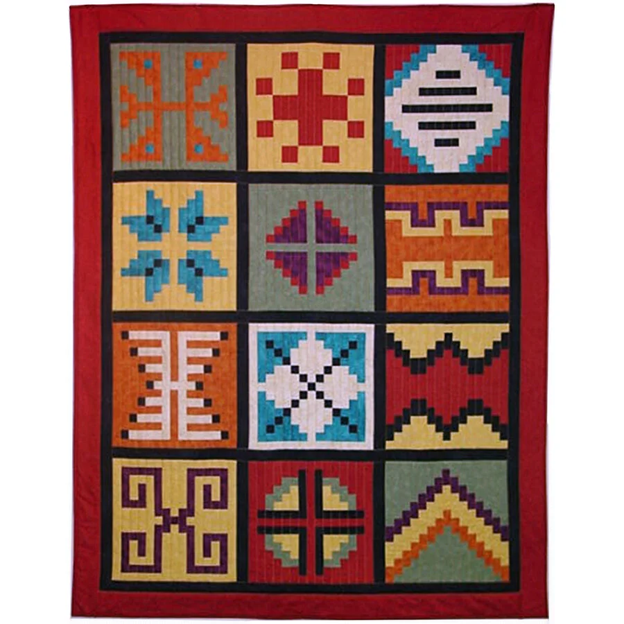 Old Navajo Sampler II — J Michelle Watts Designs old-navajo-sampler-ii-j-michelle-watts-designs