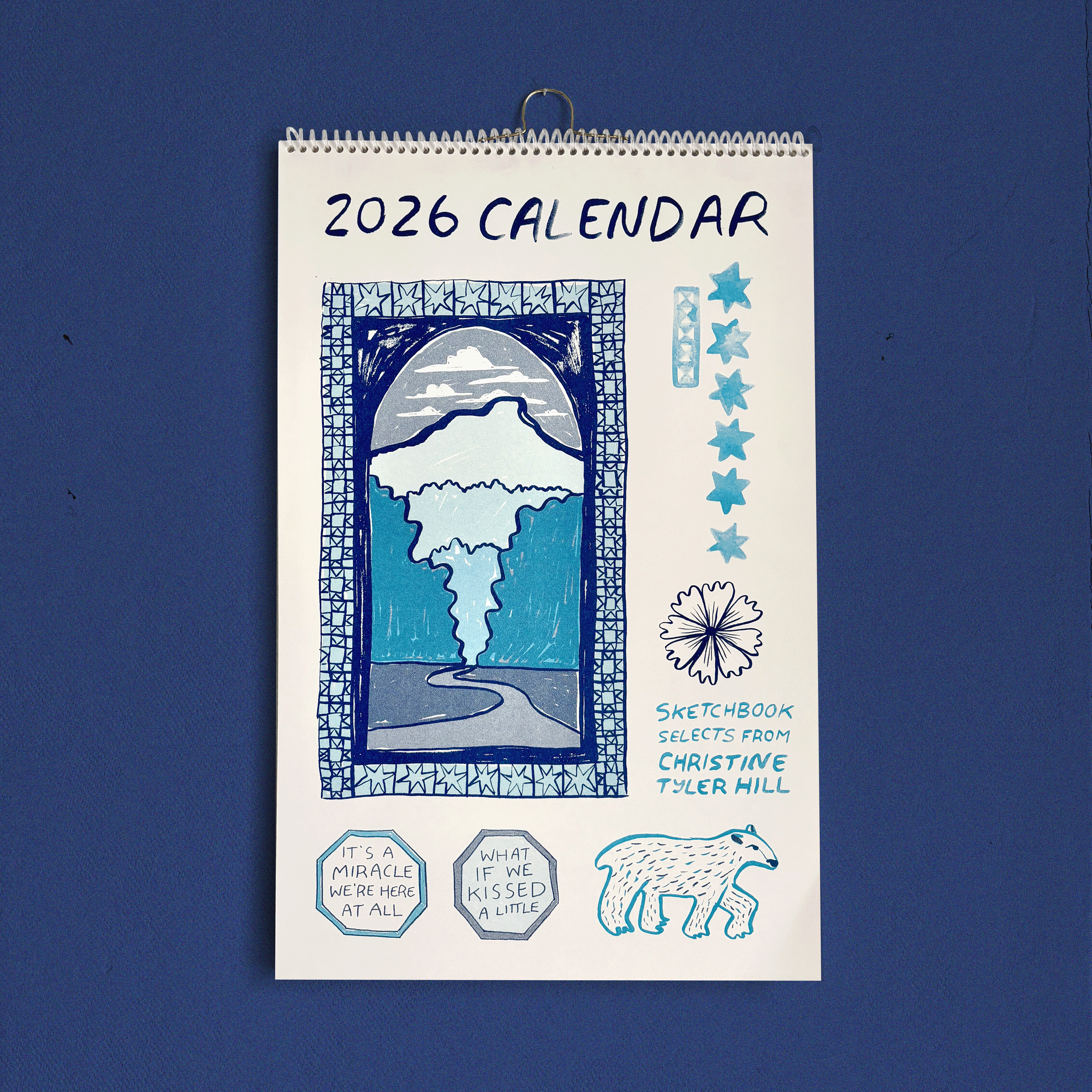 2026 Sketchbook Calendar