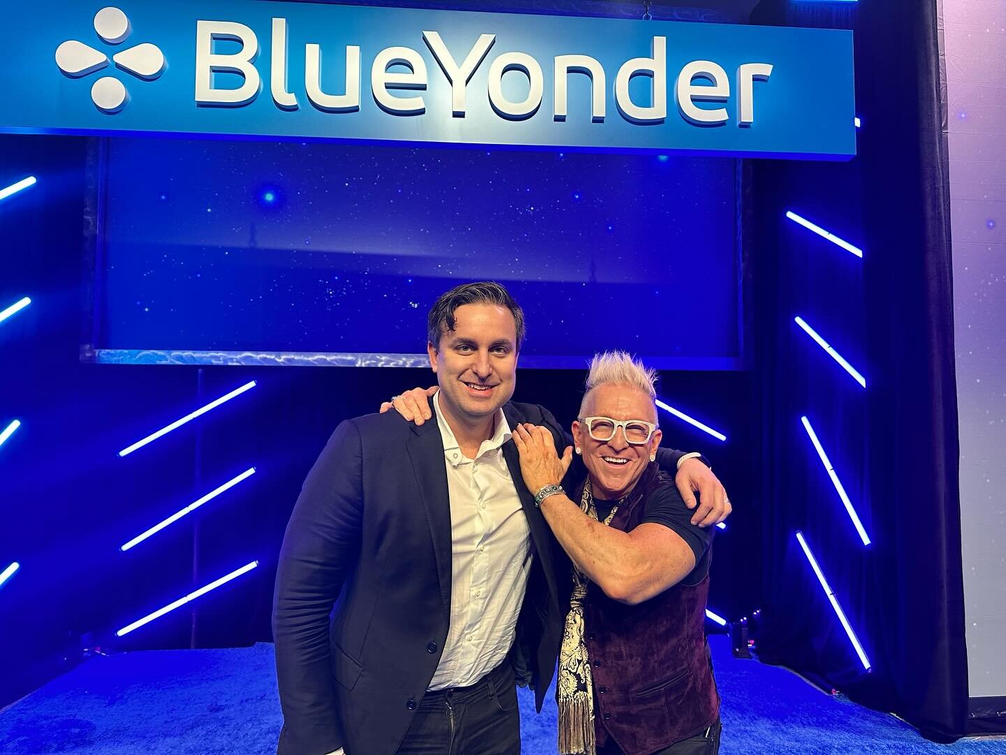 So grateful for my new friends at @blueyonder!  Being able to kickoff their year to help them &ldquo;Rock It&rdquo; is an honor for me.  People are at the heart of every organization and from the bottom of my heart, I&rsquo;m truly grateful to have m
