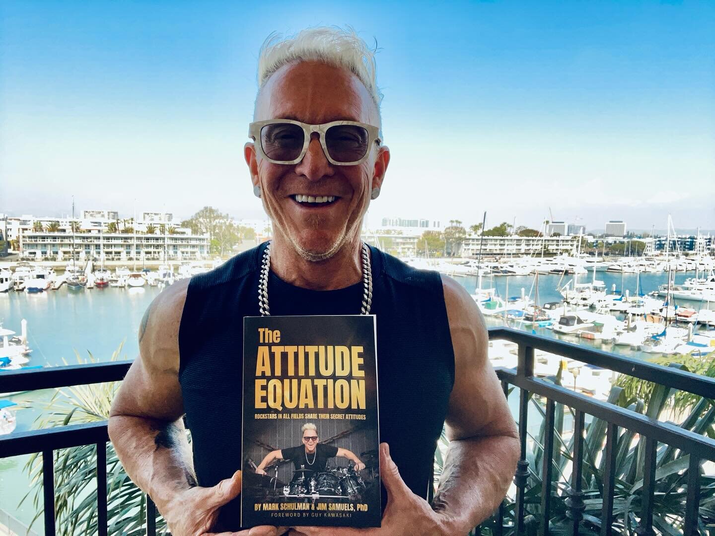 It's here!  This is the first advanced copy of #TheAttitudeEquation. I am so grateful that after a few years of working with my amazing co-writer, Dr. Jim Samuels and revelatory interviews with some of the top performers on the planet that our book i