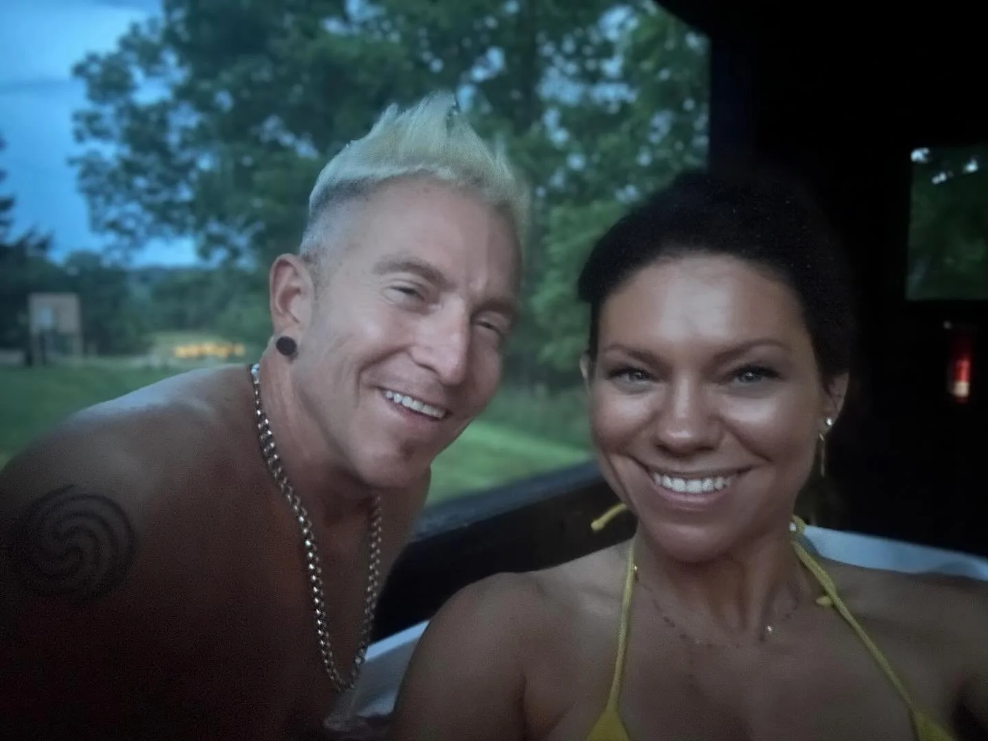 Because sometimes you gotta find a cabin in the woods with a hot tub and relax with the woman of your dreams!!!