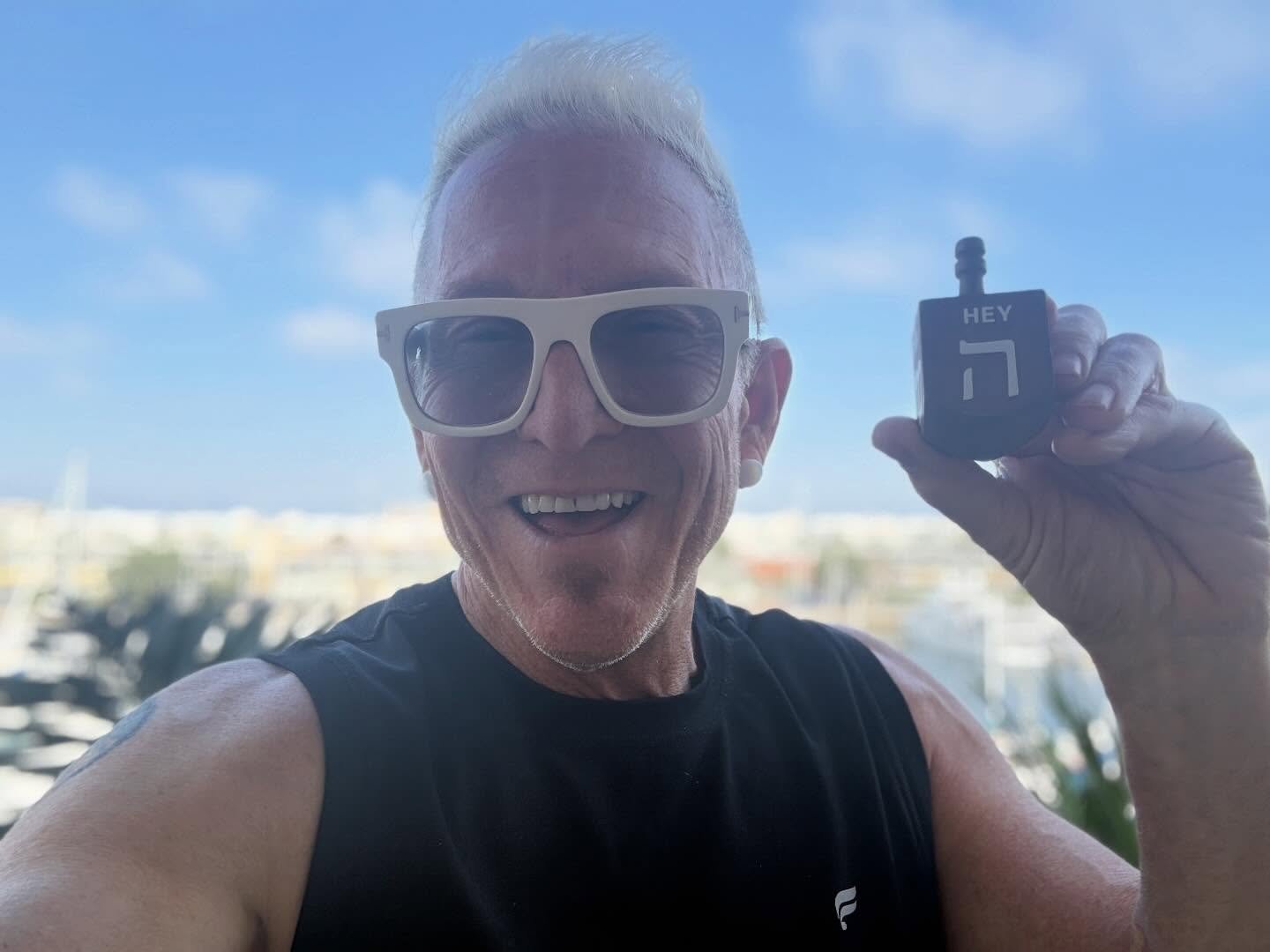 Happy celebration of the festival of lights&hellip; Peace on earth, please! #hanukah