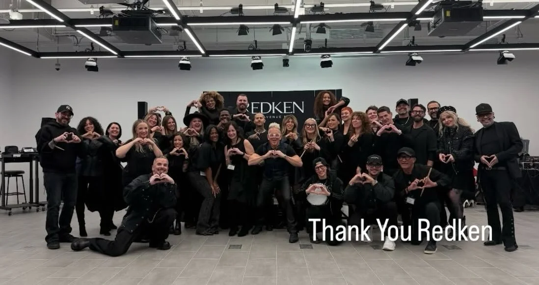 The most common comment I often get when people encounter me in public- &ldquo;Are you a hairdresser or are you a musician?!&rdquo;

I take both as a compliment!  This week, I guess I was both!! 
Speaking for this amazing group at Redken was an absol