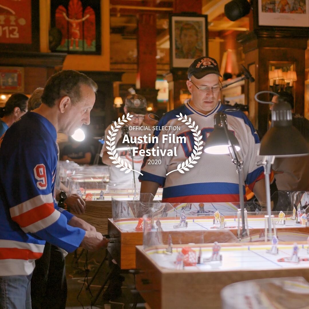 Today is the day! Catch the release of Little Rink at the Austin Film Festival (Link in bio) #AFF27 #tablehockeygame #shortfilm #filmfestival #hockey #sohohockey