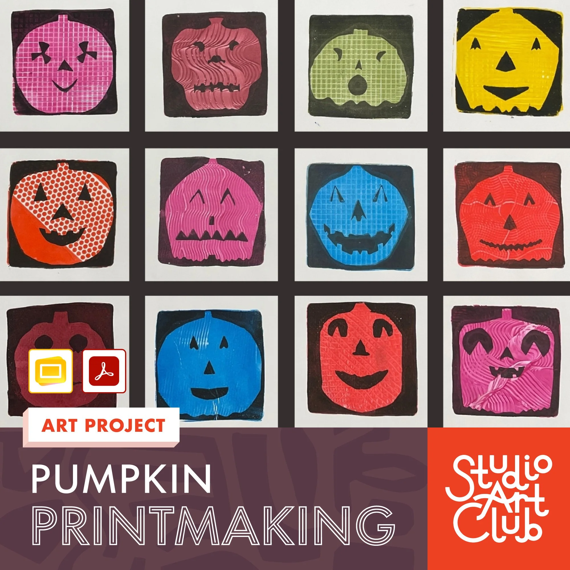 Pumpkin Printmaking