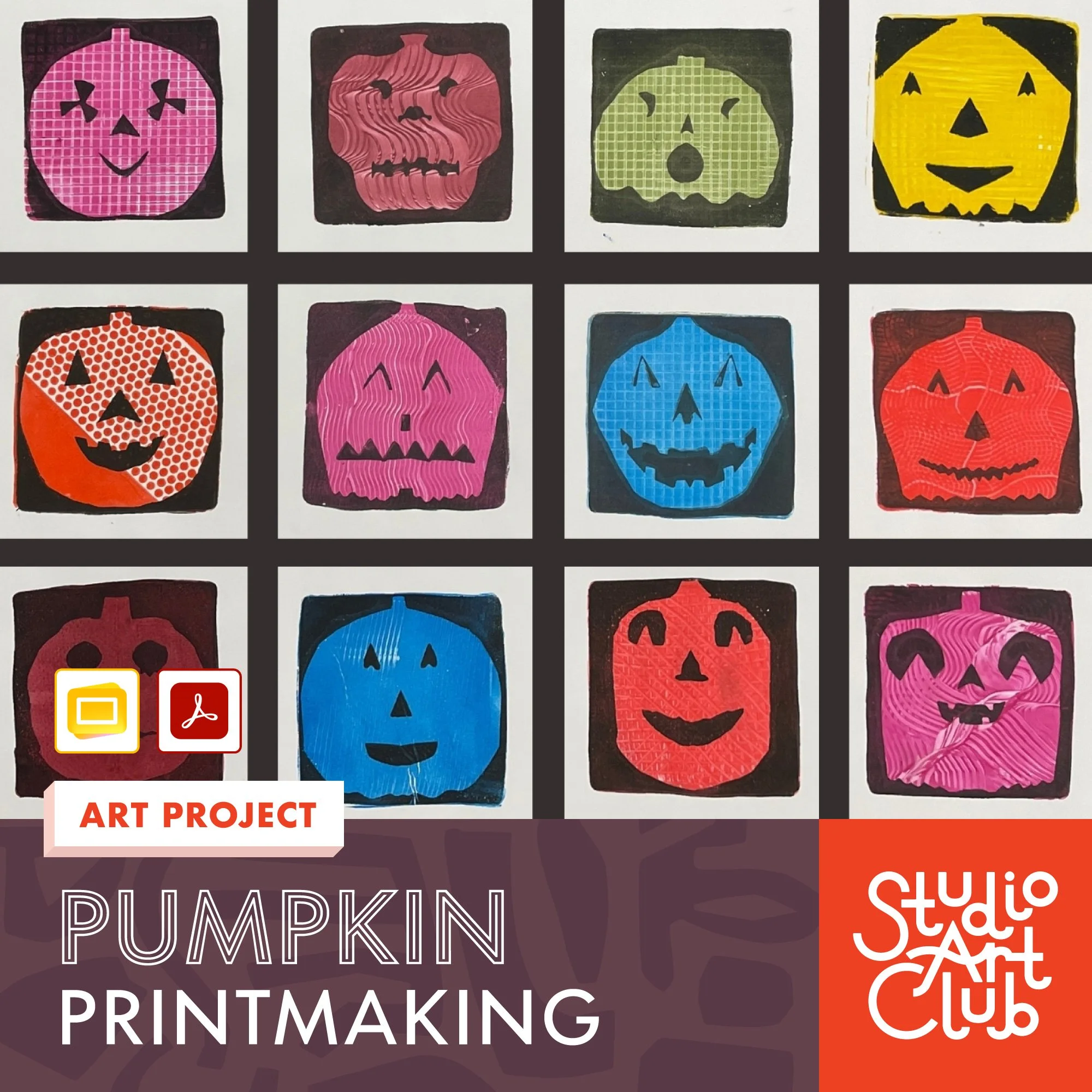 Pumpkin Printmaking