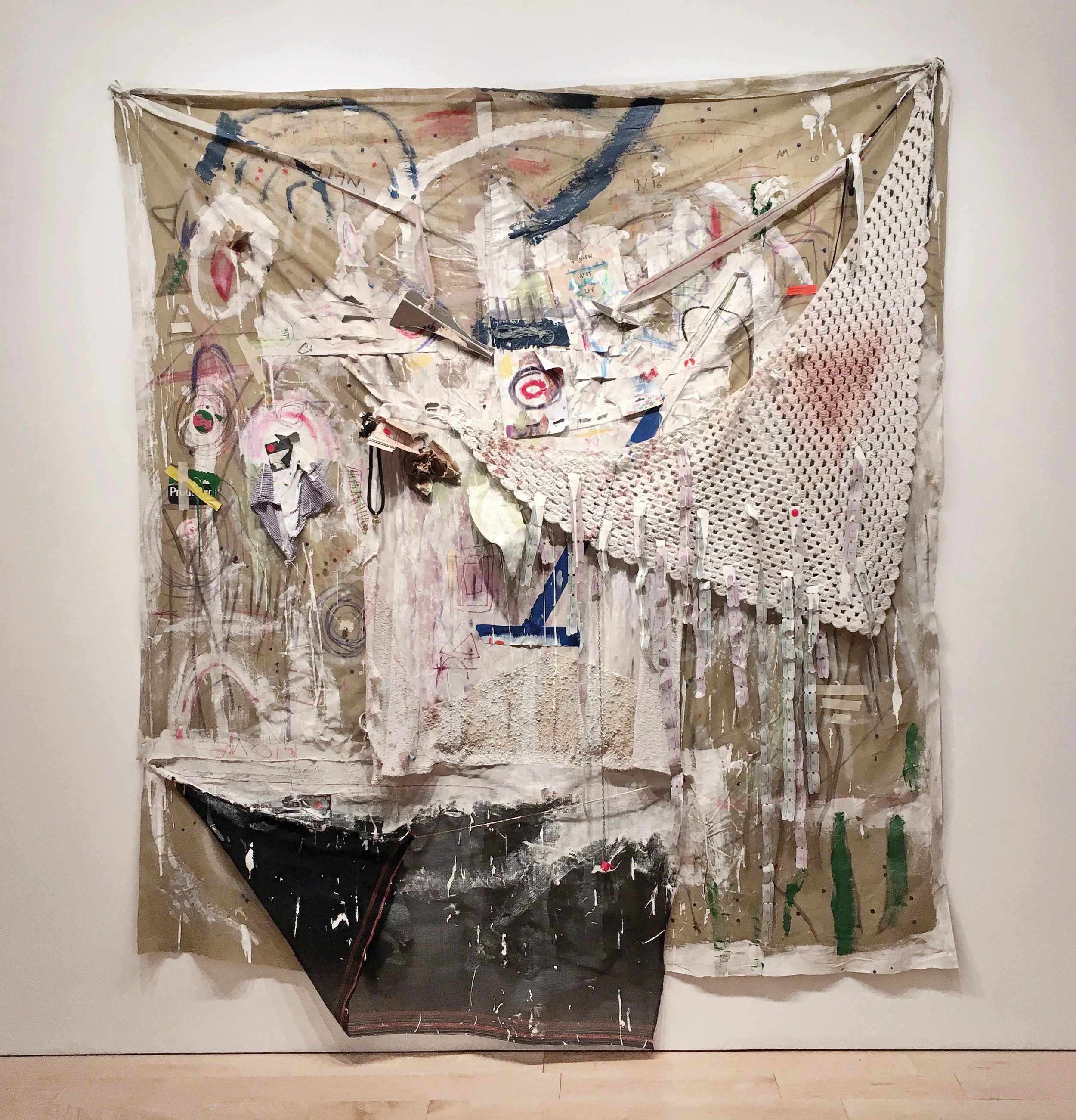 detritus c, 72" x 60", 2016