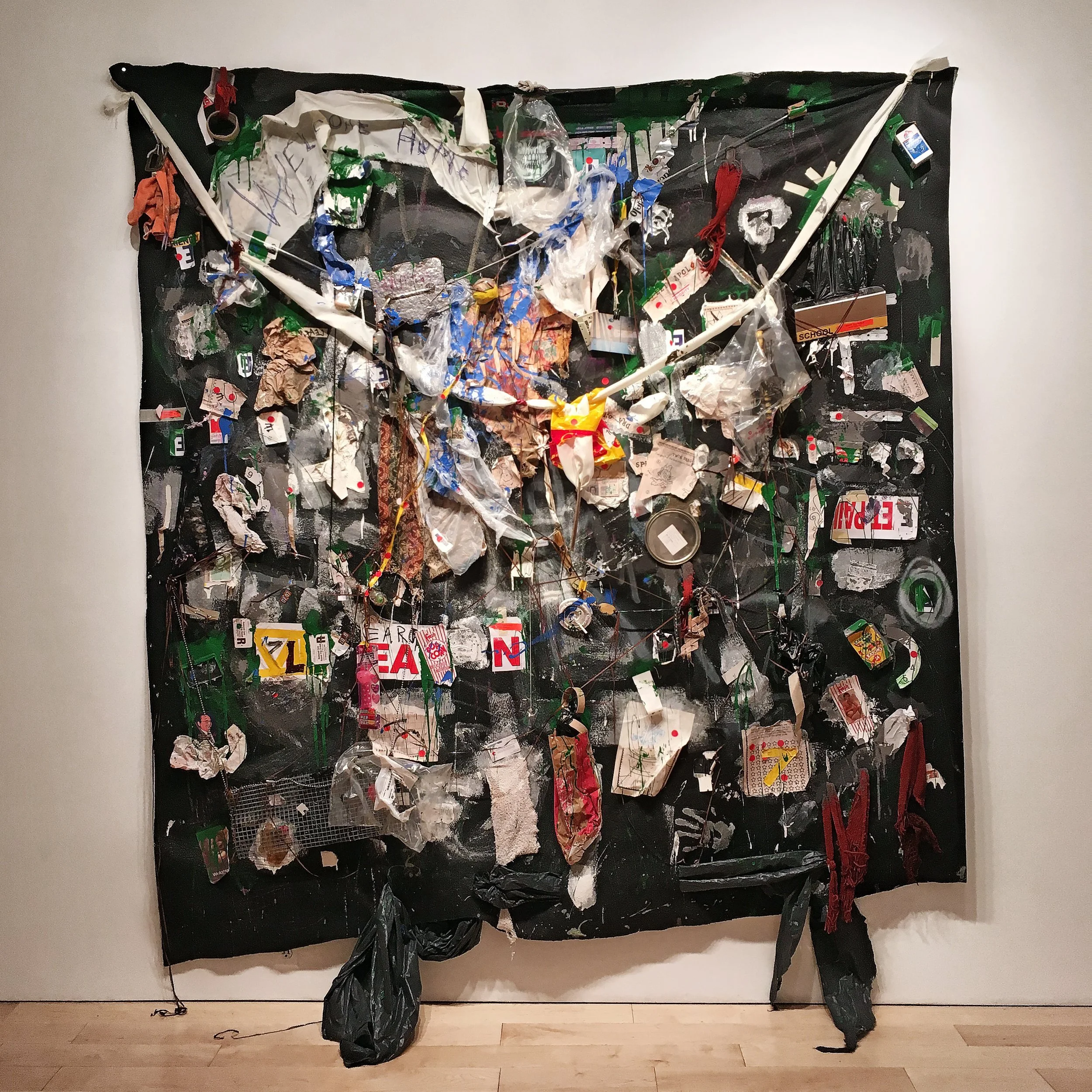 detritus a, 108" x 96", 2016