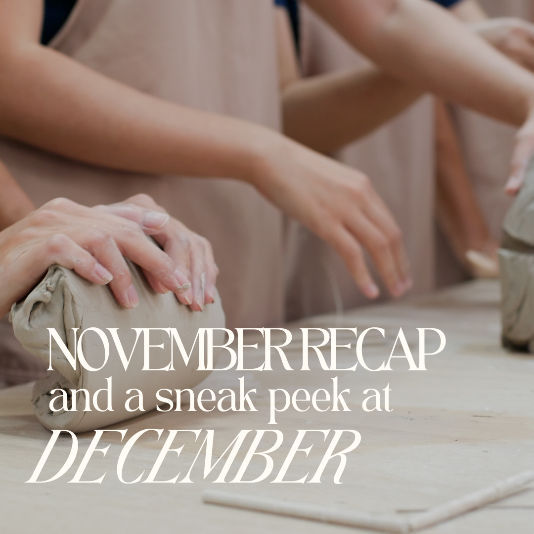 Recap: A Full &amp; Creative November at ARTime BARRO + A Peek at What’s Coming in December!