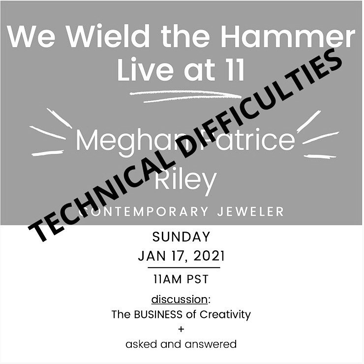 #TechnicalDifficulties 😢 I had a great conversation with #meghanpatriceriley on #Liveat11 today. However, there was difficulty with the live on our page so we had to go live on her page. I&rsquo;m working to get the copy and post it here. In the mea