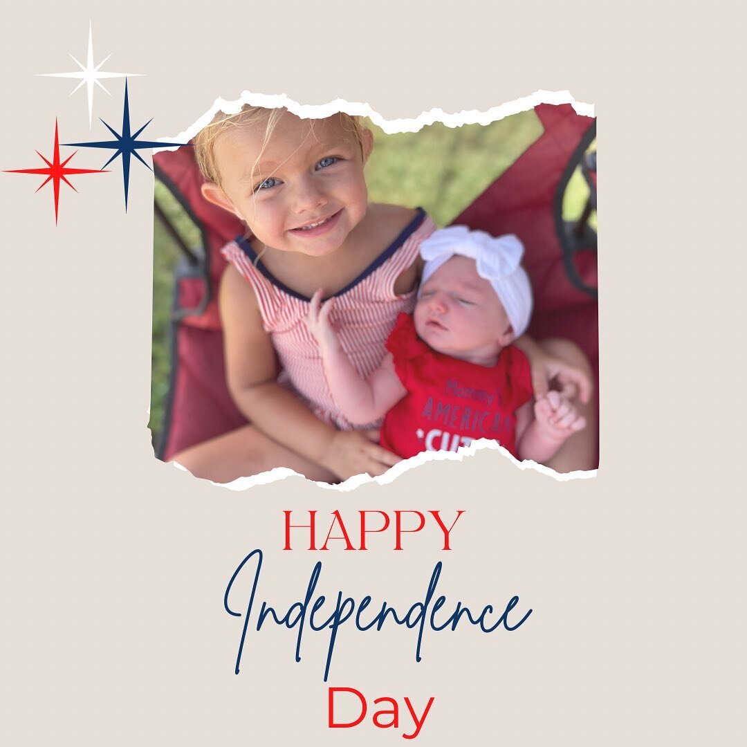 &ldquo;The will of the people is the only legitimate foundation of any government, and to protect its free expression should be our first object.&rdquo; -Thomas Jefferson 

I hope everyone enjoys their long weekend!! 

📸 My sweet girls last year.  M