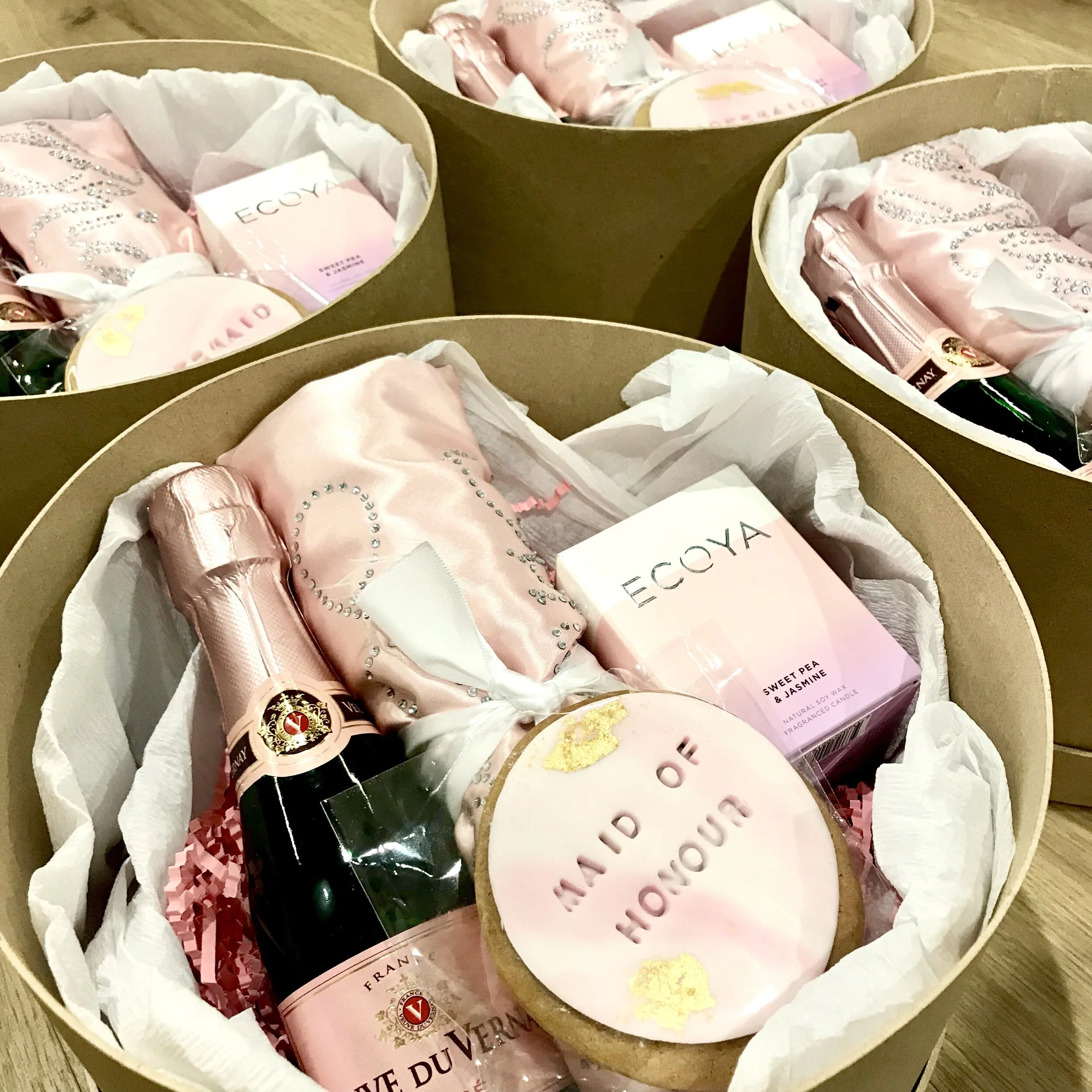 Maid of Honor boxes