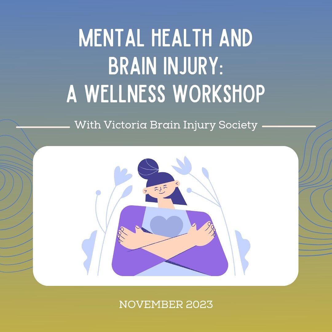 We had the pleasure of putting on a workshop about mental wellness with the of Victoria Brain Injury Society this past November.

We talked about mental health struggles, their consequences in our daily life and
strategies to manage them.

It was an 