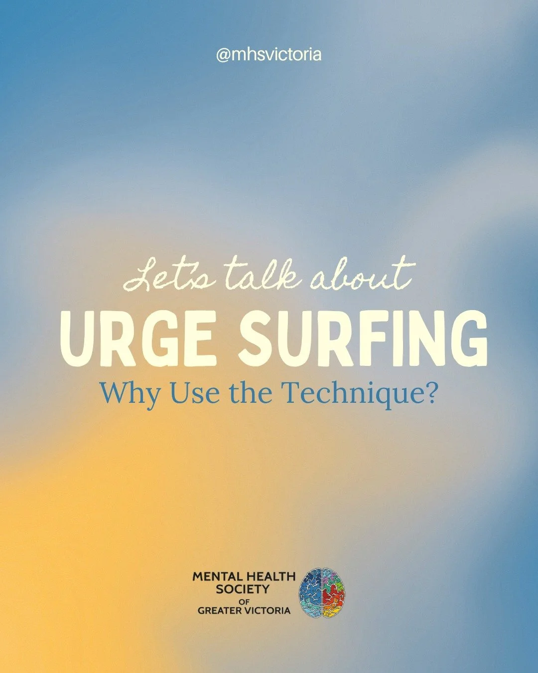 Let's talk about why Urge Surfing could be a beneficial technique!

This is part three in our ongoing series on Urge Surfing.

#urgesurfing #urges #mentalhealthsupport #mhsvictoira