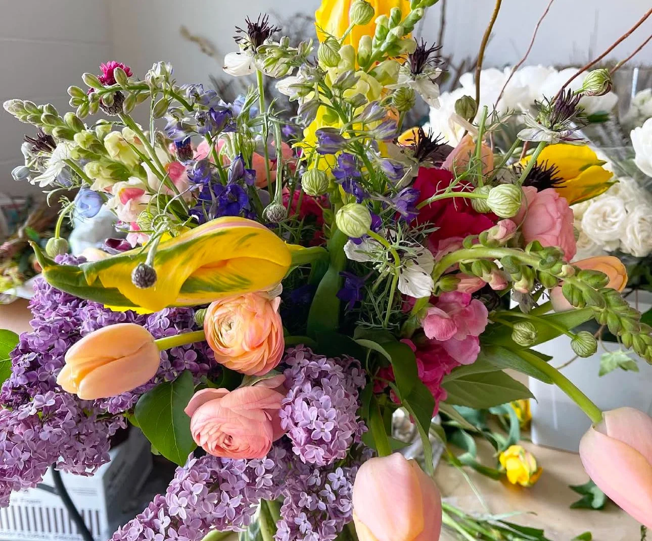 Seasonal Mother’s Day Arrangement
