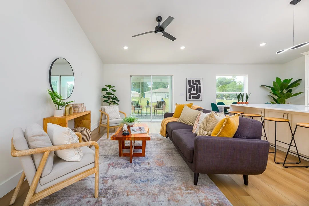 Living Rooms, AirBNB Rentals, Photography, Interiors