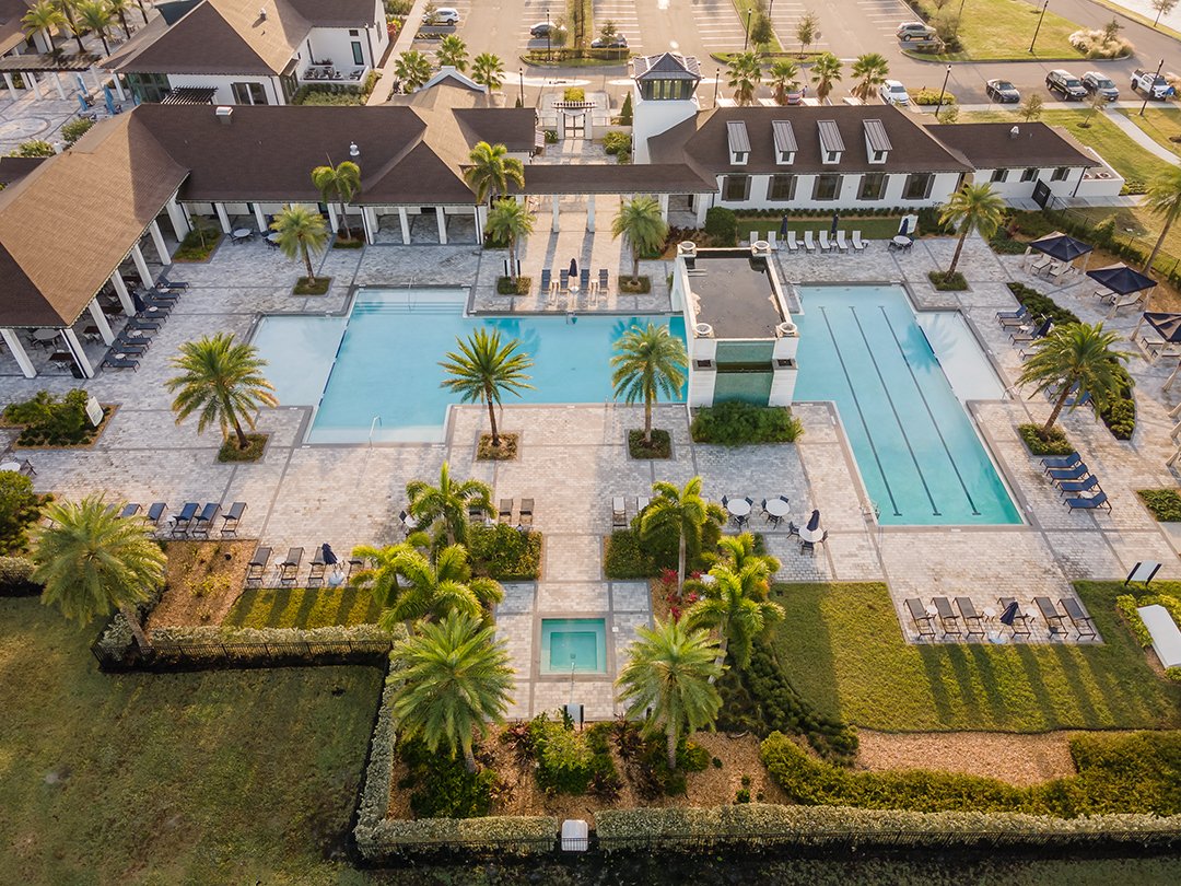 Community Amenities, Viera FL, Real Estate Photographer Drone Aerials