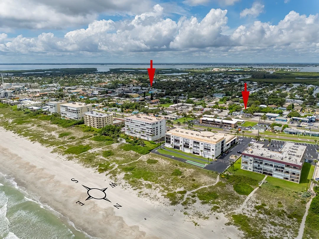 Aerial View, Cocoa Beach FL, Real Estate Photographer Drone
