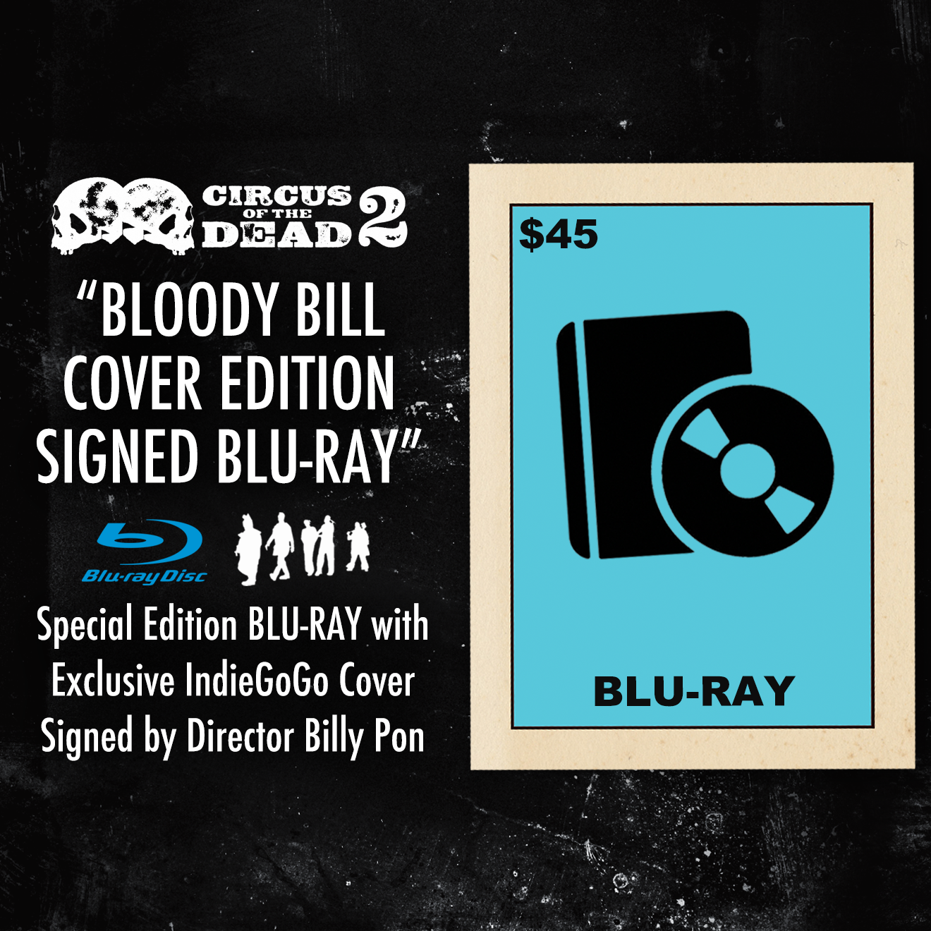 Bloody Bill Ed. Signed Blu-Ray