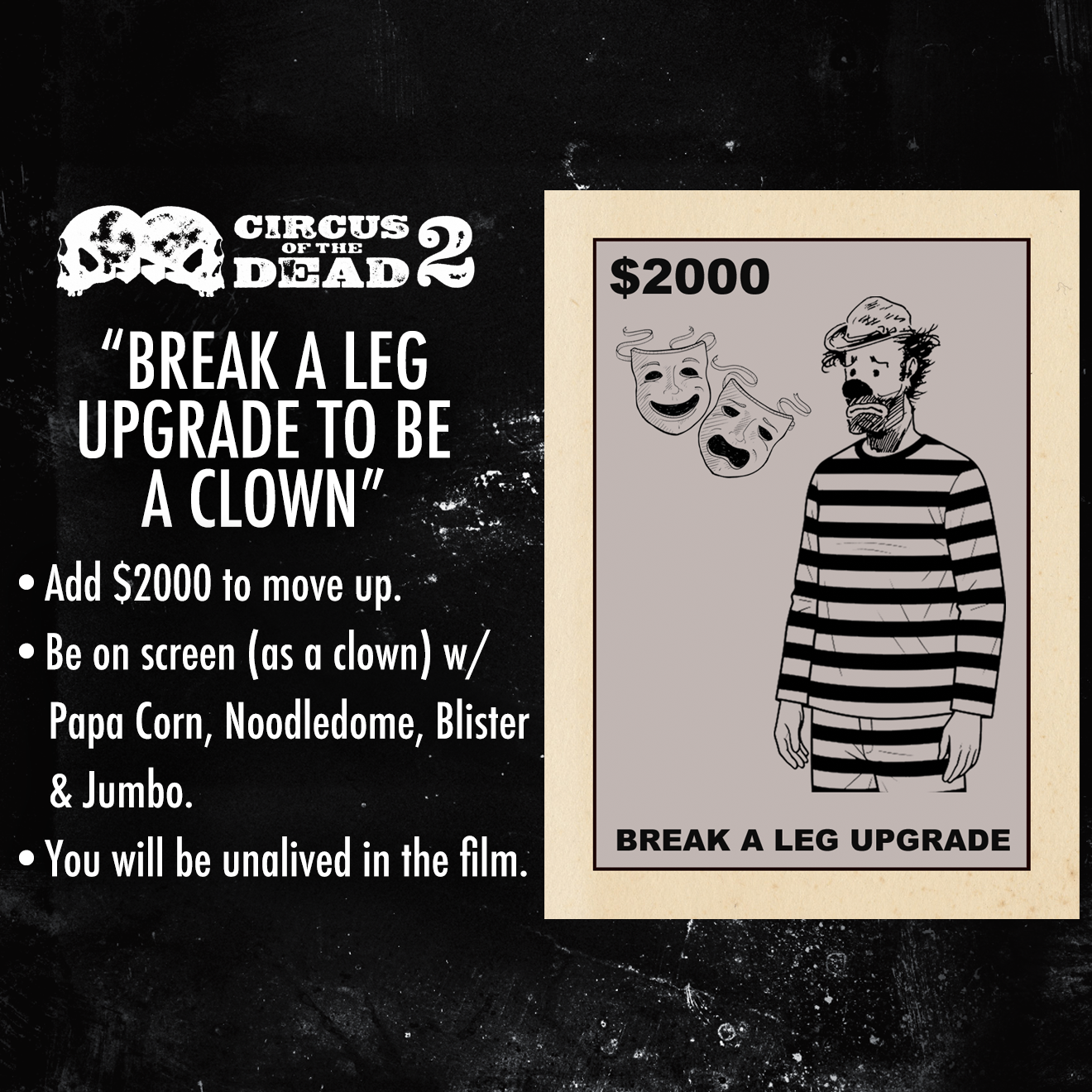 Break a Leg Upgrade