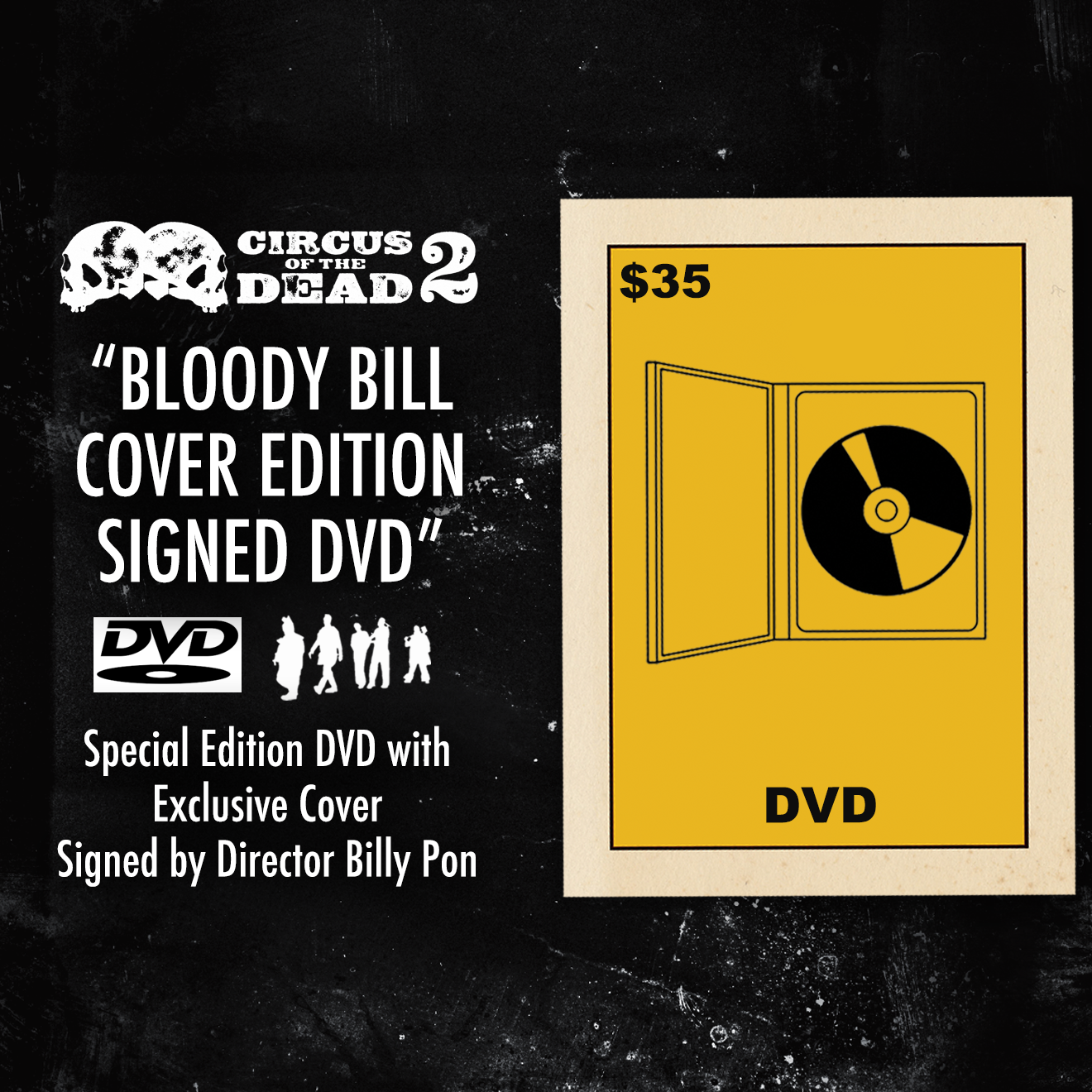 Bloody Bill Ed. Signed DVD