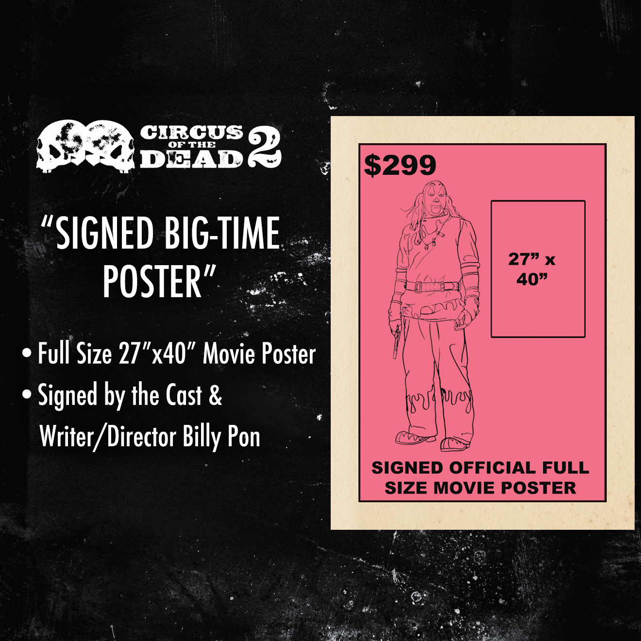 Signed Big-Time Poster