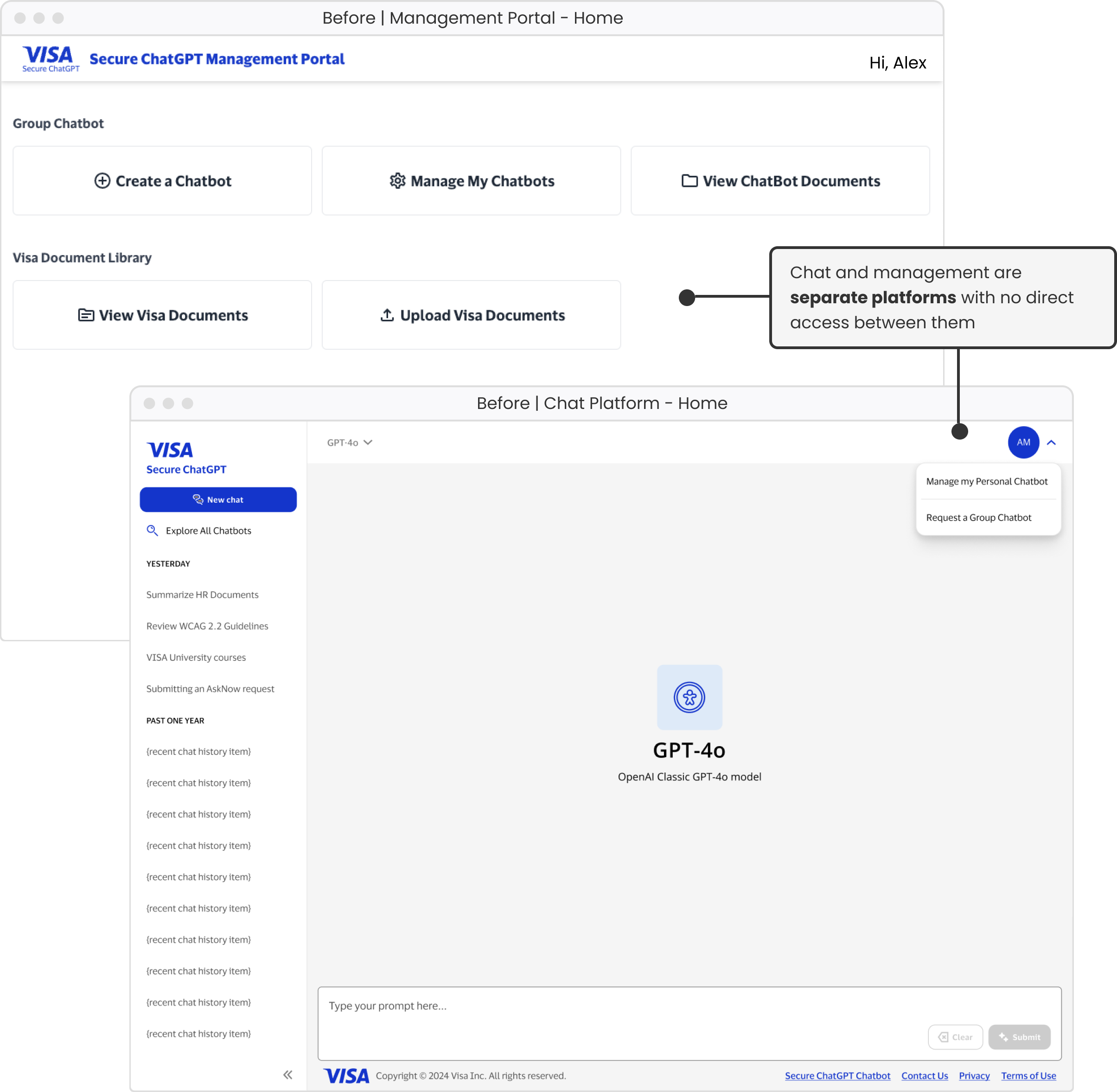 Before site information architecture