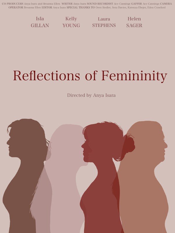 Poster for the film "Reflections of Femininity"