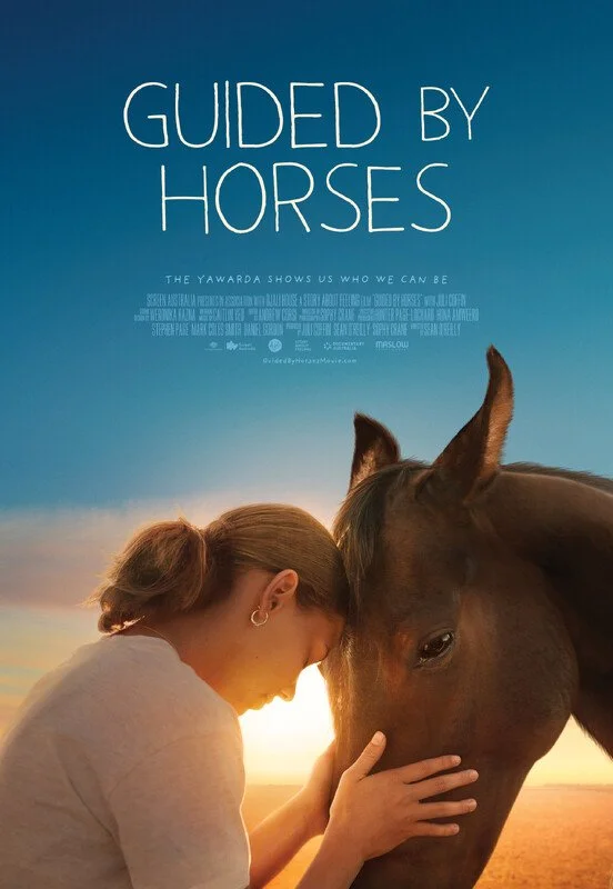 Poster for the film "Guided by Horses"