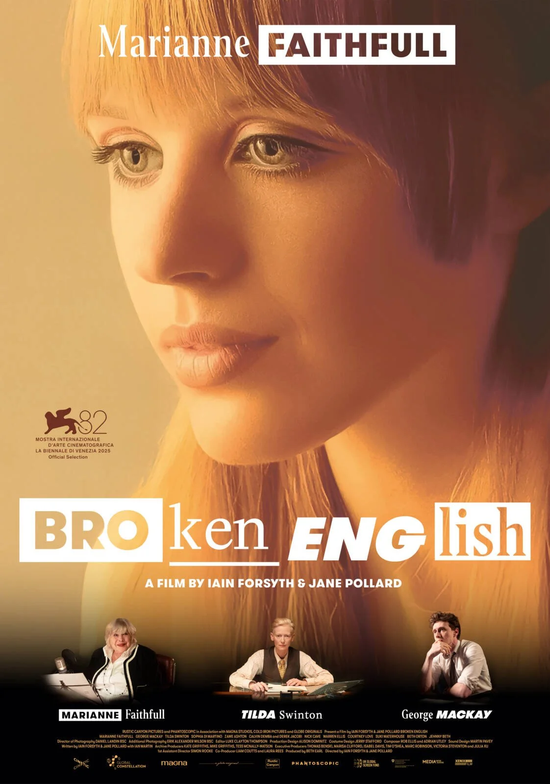 Poster for the film "Broken English"