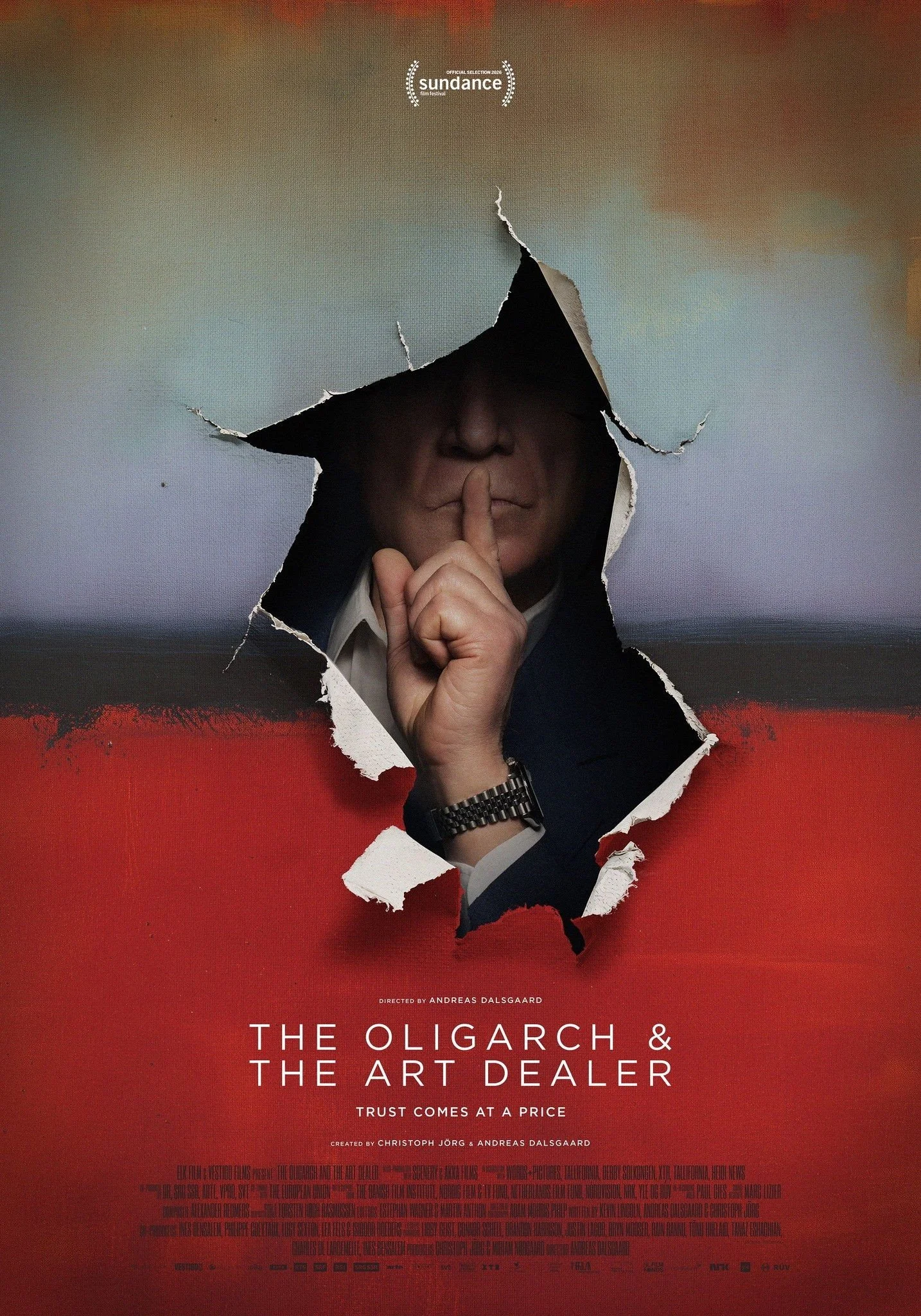 Poster for the film "The Oligarch and the Art Dealer"