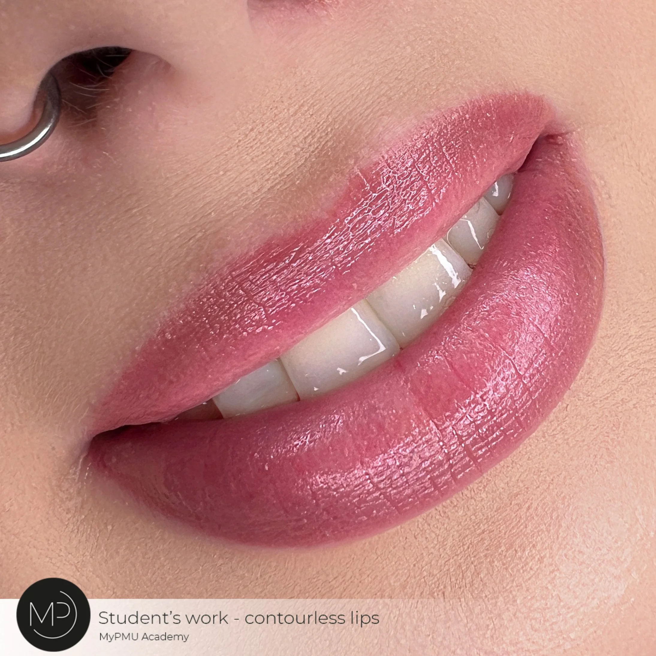 Abgeheilter Lip Blush – softes Endergebnis