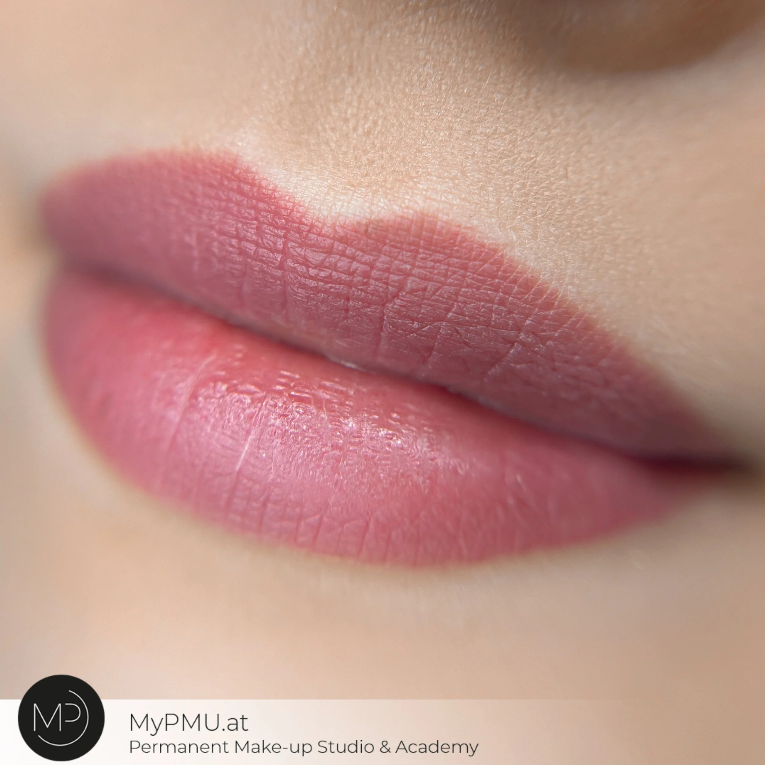 Nude Lips Permanent Make-up – sehr sanfter, pudriger Nude-Effekt für dezent betonte Lippen