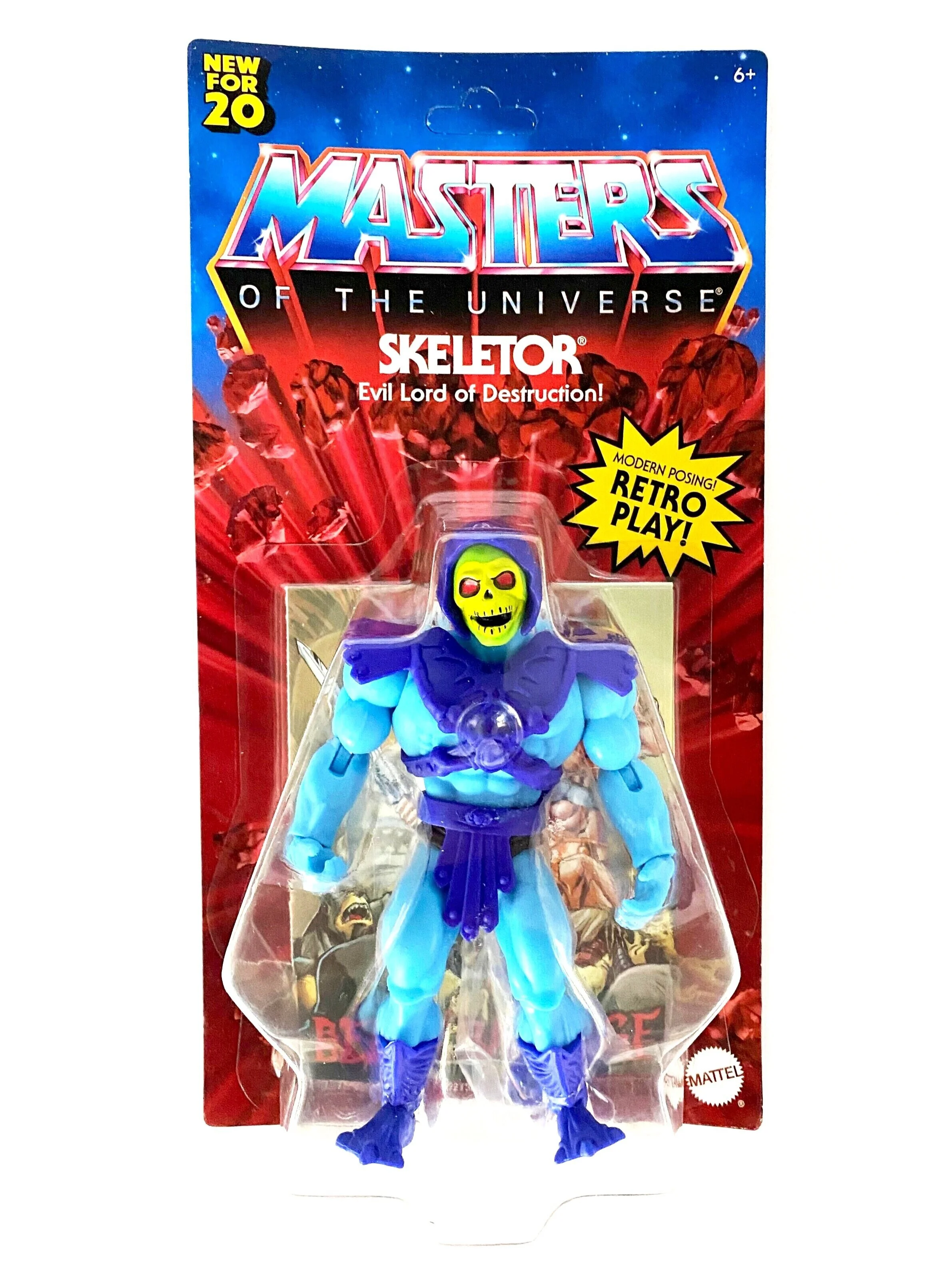 Masters Of The Universe Skeletor Dragon Blaster Origins Retro Play 