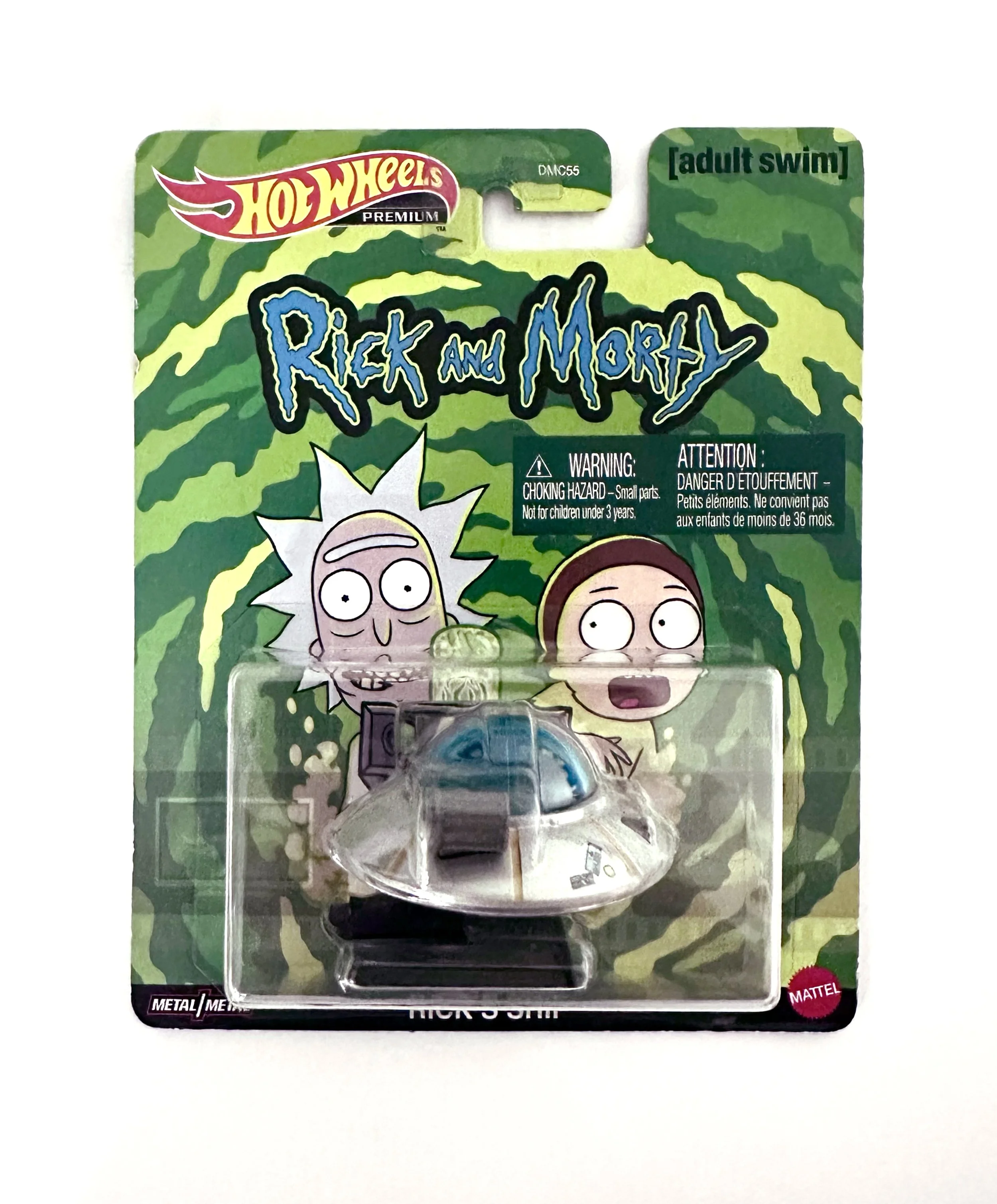 Rick and Morty Hot Wheels Premium Rick's Ship Collectible