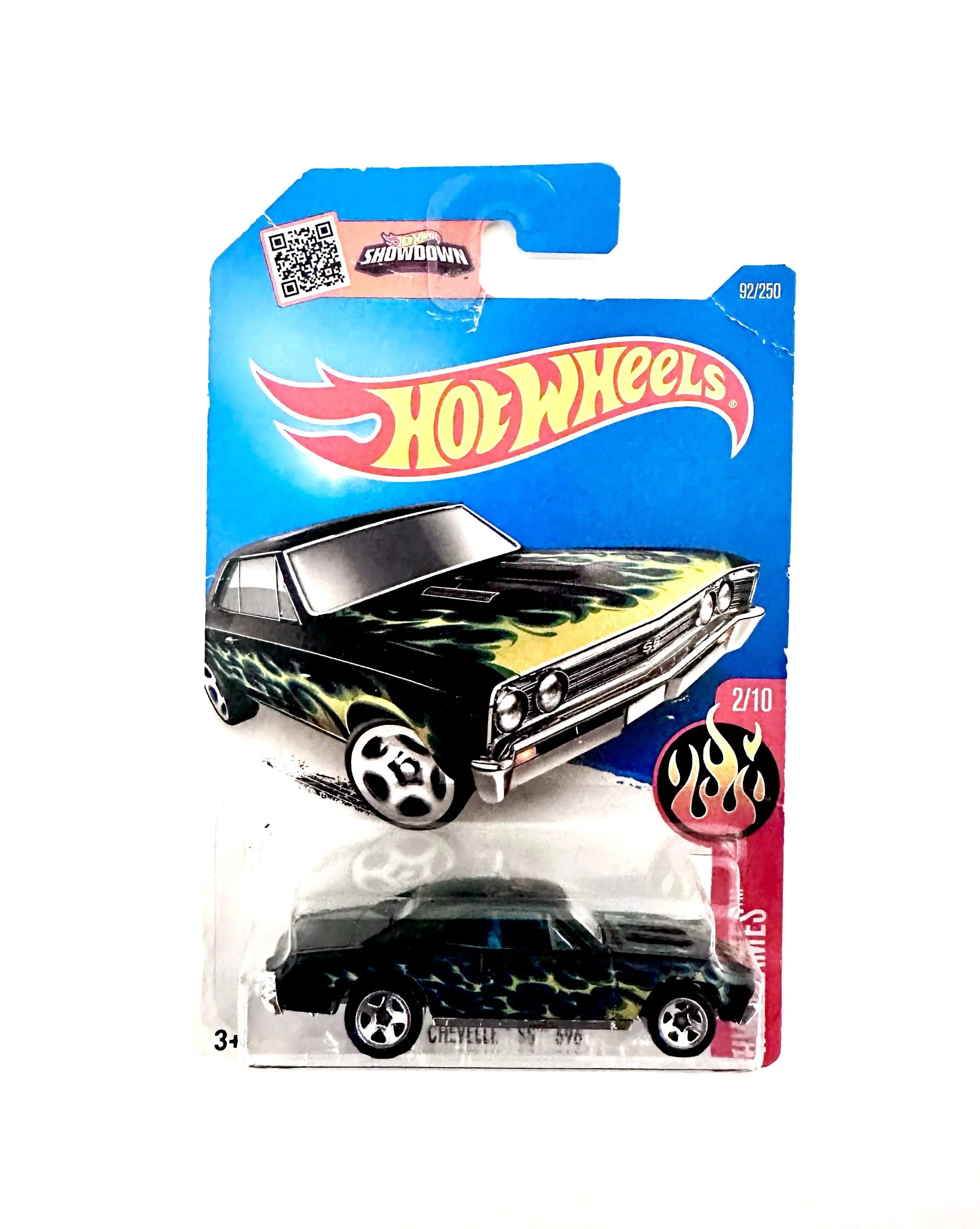 Hot Wheels '67 Chevelle SS 396 Die-Cast Model HW Flames 2/10