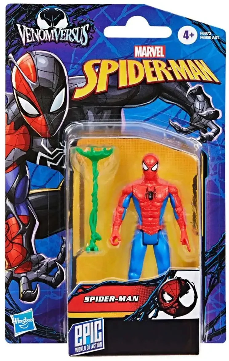 Hasbro Marvel Spider-Man VenomVersus Epic World of Action Spider-Man Action Figure