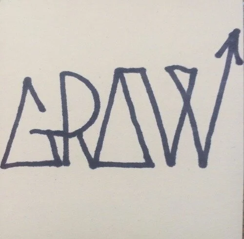 Logo on a Post-It note